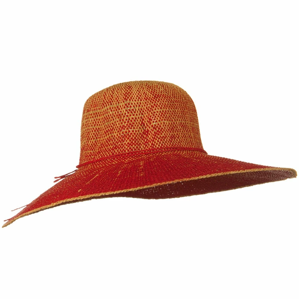 Jeanne Simmons Crushable 5 Inch Flat Brim Toyo Self Tie Hat 16 Jeanne Simmons Crushable 5 Inch Flat Brim Toyo Self Tie Hat - Image 14