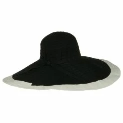 Jeanne Simmons Ribbon 8 Inch Wide Brim Edge Self Tie Hat -Adams Shop 1331562720 14