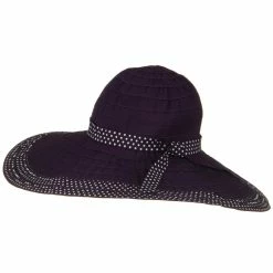 Something Special Polka Dot Sewn Braid Hat -Adams Shop 1331565350 5