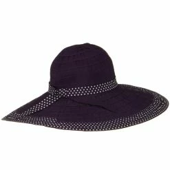 Something Special Polka Dot Sewn Braid Hat -Adams Shop 1331565351 5