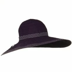 Something Special Polka Dot Sewn Braid Hat -Adams Shop 1331565352 5