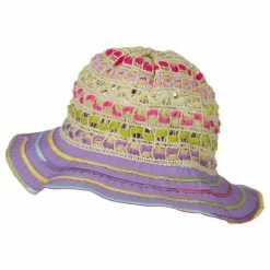 Jeanne Simmons Girl's Jute Ribbon Toyo Hat -Adams Shop 1331723411 5