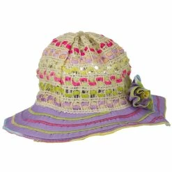 Jeanne Simmons Girl's Jute Ribbon Toyo Hat -Adams Shop 1331723412 5