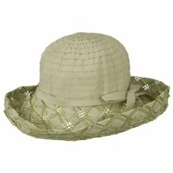 Jeanne Simmons Ribbon Toyo Kettle Brim Hat -Adams Shop 1331728556 3