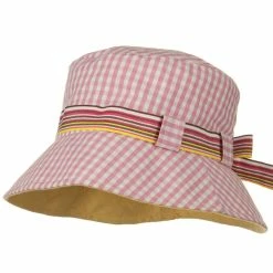 Jeanne Simmons Girl's Checkered Floppy Hat