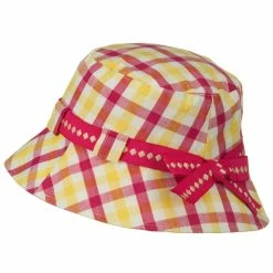 Jeanne Simmons Girl's Checkered Floppy Hat -Adams Shop 1331734571 5