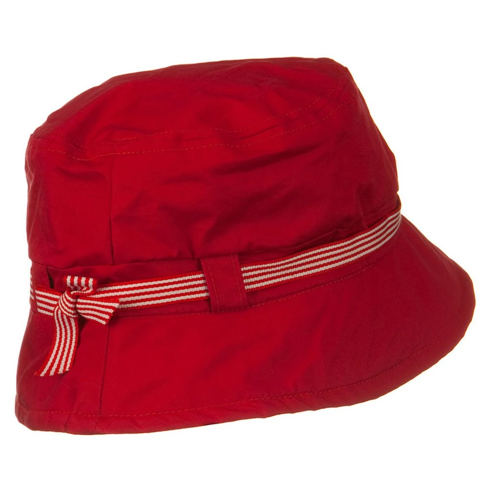 Jeanne Simmons Small Brim Stripe Ribbon Bucket Hat 20 Jeanne Simmons Small Brim Stripe Ribbon Bucket Hat - Image 18