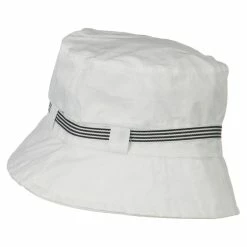 Jeanne Simmons Small Brim Stripe Ribbon Bucket Hat 33 Jeanne Simmons Small Brim Stripe Ribbon Bucket Hat -Adams Shop 1331735117 3
