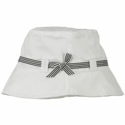 Jeanne Simmons Small Brim Stripe Ribbon Bucket Hat 36 Jeanne Simmons Small Brim Stripe Ribbon Bucket Hat -Adams Shop 1331735120 3