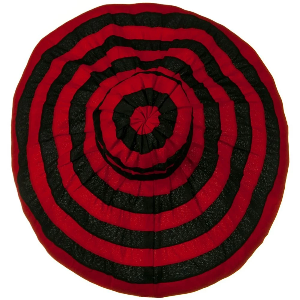 Jeanne Simmons Bold Stripe Sewn Ribbon 8 1-2 Inch Wide Brim Hat 27 Jeanne Simmons Bold Stripe Sewn Ribbon 8 1-2 Inch Wide Brim Hat - Image 25