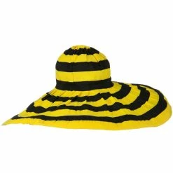 Jeanne Simmons Bold Stripe Sewn Ribbon 8 1-2 Inch Wide Brim Hat 39 Jeanne Simmons Bold Stripe Sewn Ribbon 8 1-2 Inch Wide Brim Hat -Adams Shop 1331742813 3