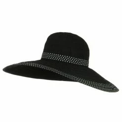 Something Special Polka Dot Sewn Braid Hat