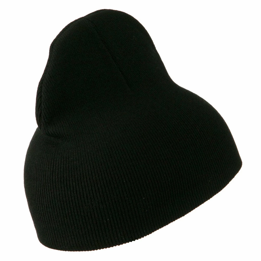 Cameo 8 Inch Acrylic Short Blank Beanie 11 Cameo 8 Inch Acrylic Short Blank Beanie - Image 9