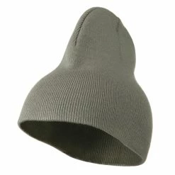 Cameo 8 Inch Acrylic Short Blank Beanie 112 Cameo 8 Inch Acrylic Short Blank Beanie -Adams Shop 8a006ps 1