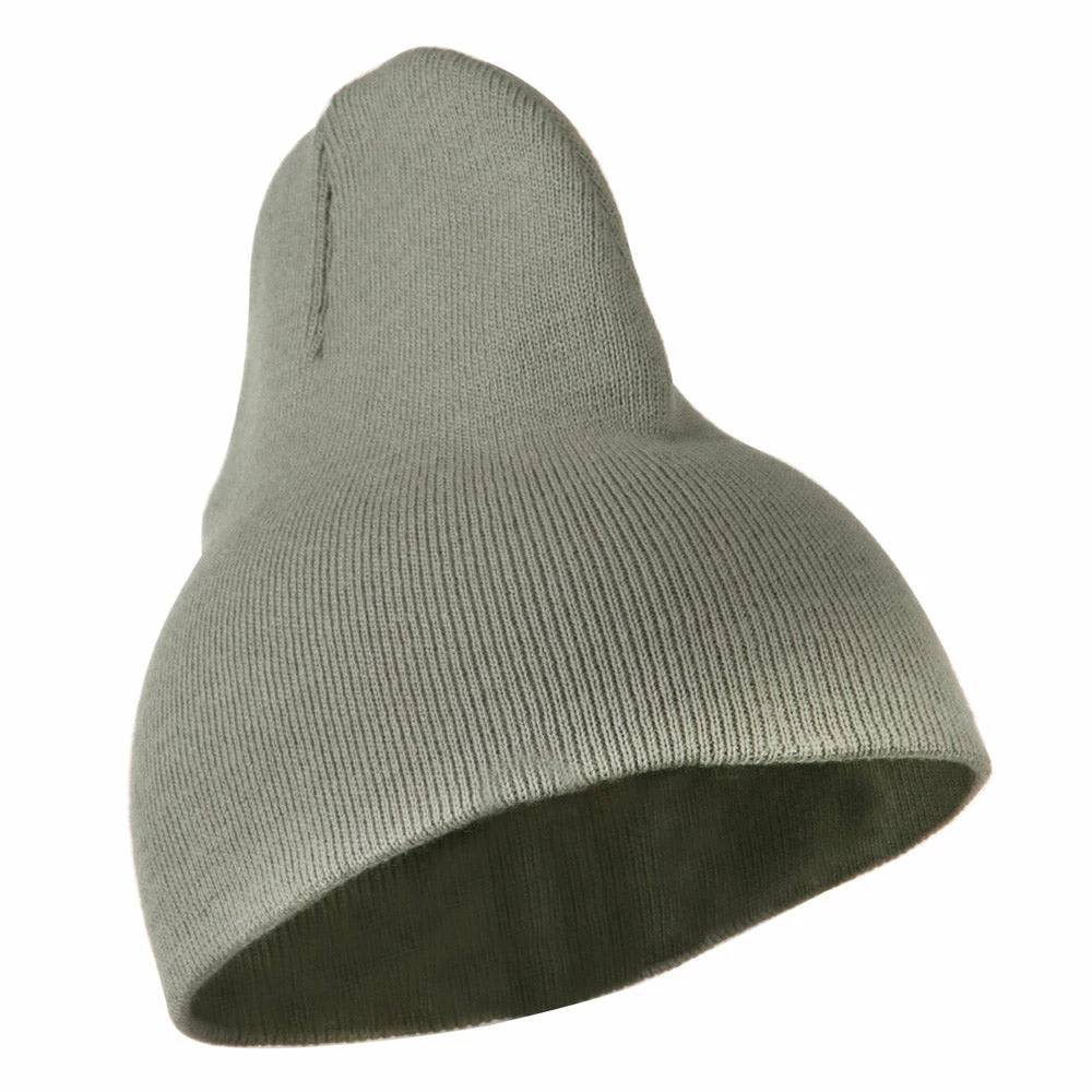 Cameo 8 Inch Acrylic Short Blank Beanie 35 Cameo 8 Inch Acrylic Short Blank Beanie - Image 33