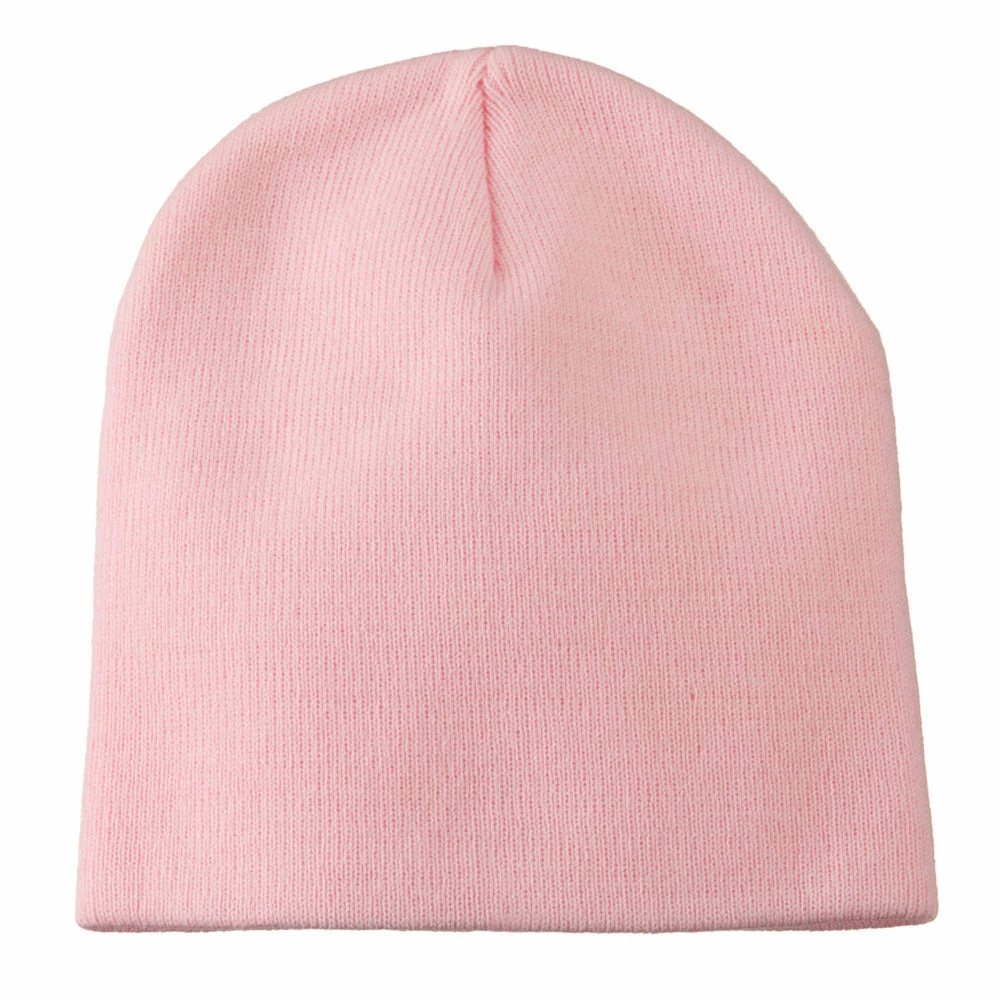 Cameo 8 Inch Acrylic Short Blank Beanie 67 Cameo 8 Inch Acrylic Short Blank Beanie - Image 65