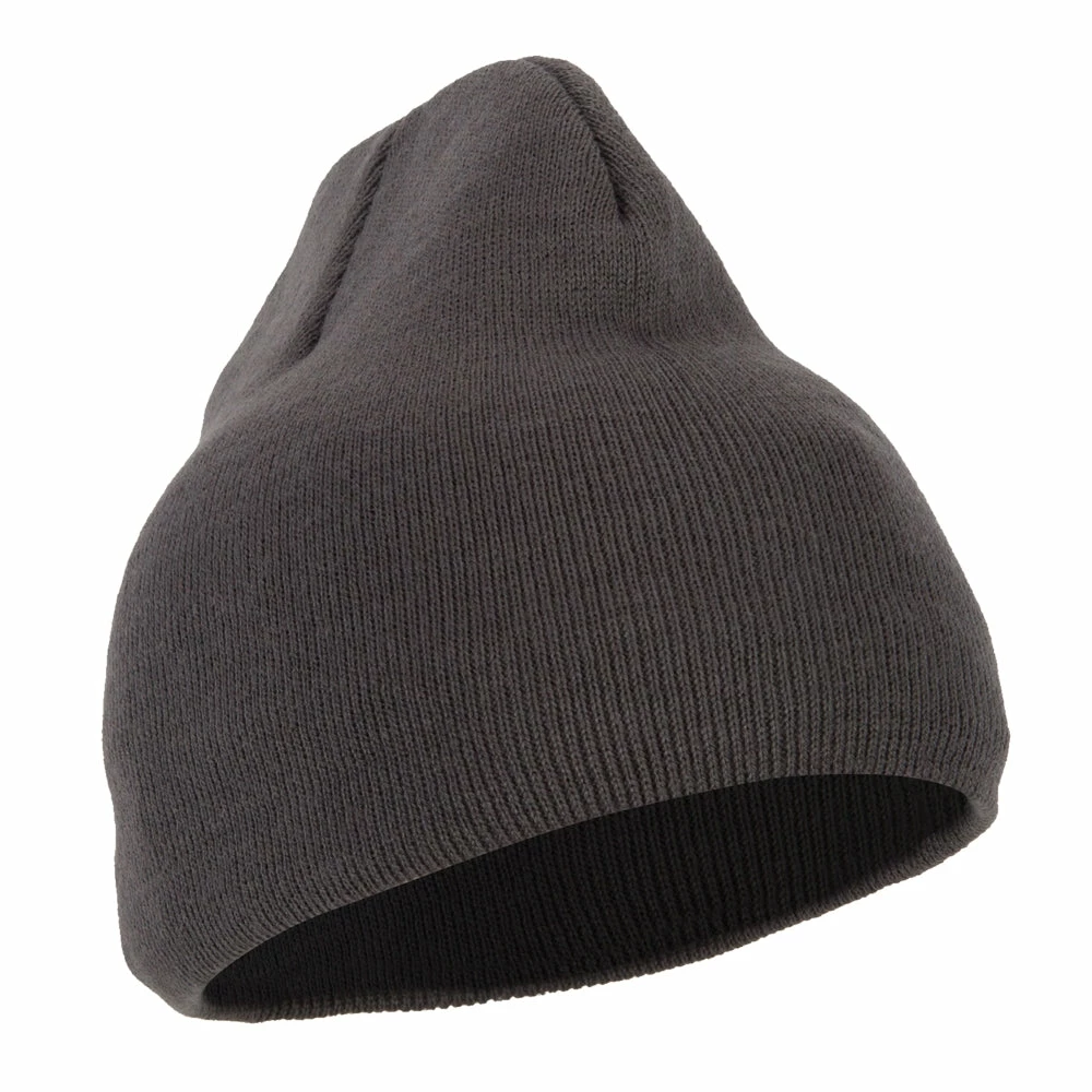 Cameo 8 Inch Acrylic Short Blank Beanie 75 Cameo 8 Inch Acrylic Short Blank Beanie - Image 73