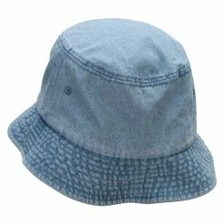 MG Denim Washed Bucket Hat -Adams Shop aa001bh lt blue 3