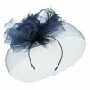 Something Special Horsehair Fascinator Hair Clip 2 Something Special Horsehair Fascinator Hair Clip -Adams Shop ac001df navy 1 1