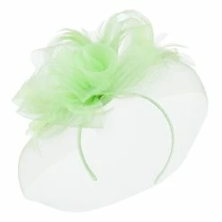 Something Special Horsehair Fascinator Hair Clip -Adams Shop ac005df lime 1 2