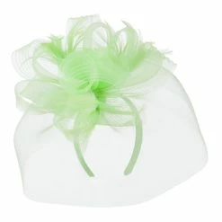 Something Special Horsehair Fascinator Hair Clip -Adams Shop ac005df lime 3 1