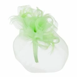 Something Special Horsehair Fascinator Hair Clip -Adams Shop ac005df lime 4 1