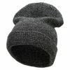 MG Waffle Knit Cuff Beanie -Adams Shop ad001bf black marled 1 1