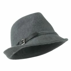 Something Special Angora Fedora With Belt Buckle Accent 37 Something Special Angora Fedora With Belt Buckle Accent -Adams Shop af001cf charcoal 1