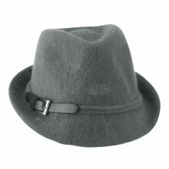 Something Special Angora Fedora With Belt Buckle Accent 41 Something Special Angora Fedora With Belt Buckle Accent -Adams Shop af001cf charcoal 5