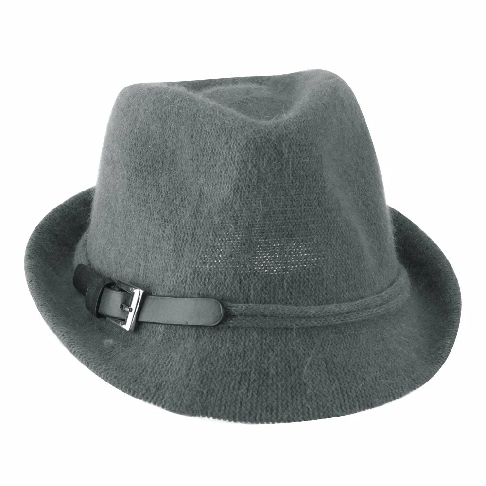 Something Special Angora Fedora With Belt Buckle Accent 17 Something Special Angora Fedora With Belt Buckle Accent - Image 15