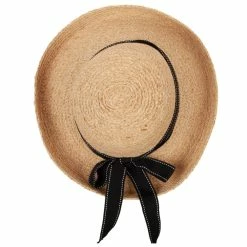 Jeanne Simmons Women's Raffia Braid Stitched Ribbon Band Accented Kettle Brim Sun Hat 11 Jeanne Simmons Women's Raffia Braid Stitched Ribbon Band Accented Kettle Brim Sun Hat -Adams Shop af001ru natural 5