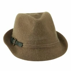Something Special Angora Fedora With Belt Buckle Accent 46 Something Special Angora Fedora With Belt Buckle Accent -Adams Shop af002cf taupe 5