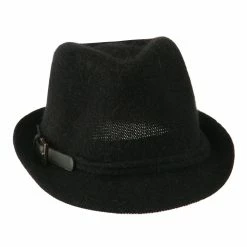 Something Special Angora Fedora With Belt Buckle Accent 51 Something Special Angora Fedora With Belt Buckle Accent -Adams Shop af003cf black 5
