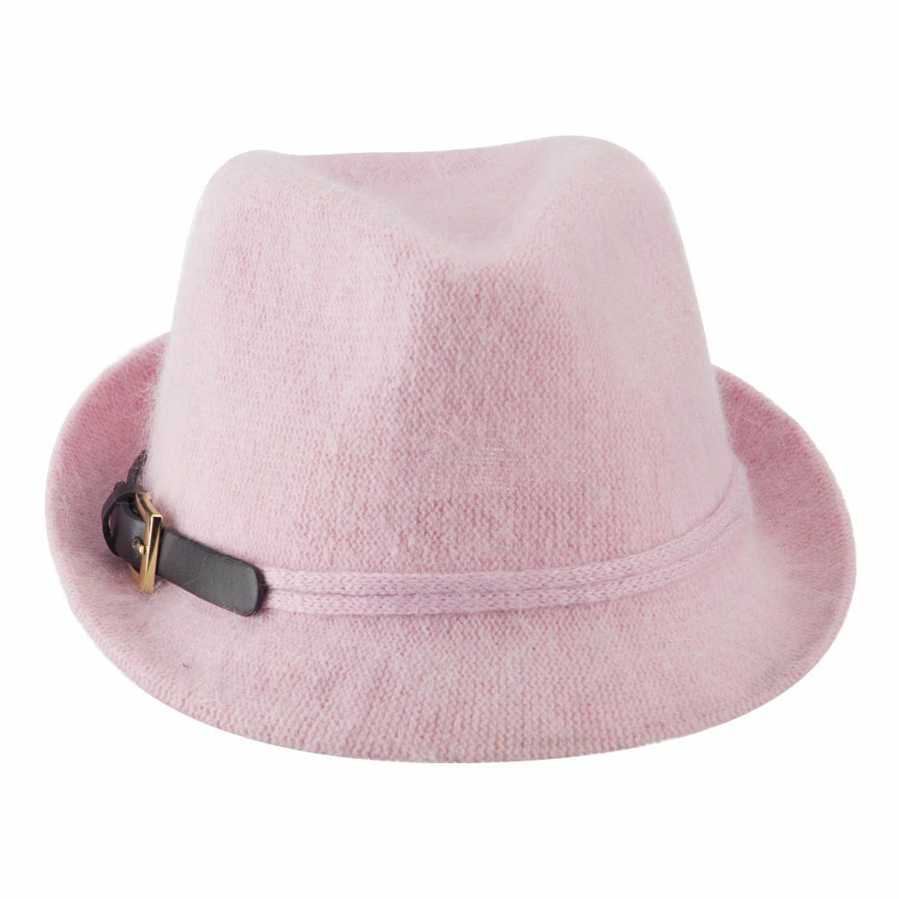 Something Special Angora Fedora With Belt Buckle Accent 12 Something Special Angora Fedora With Belt Buckle Accent - Image 10