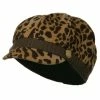 Something Special Animal Print Newsboy Cap -Adams Shop ap002cb 1