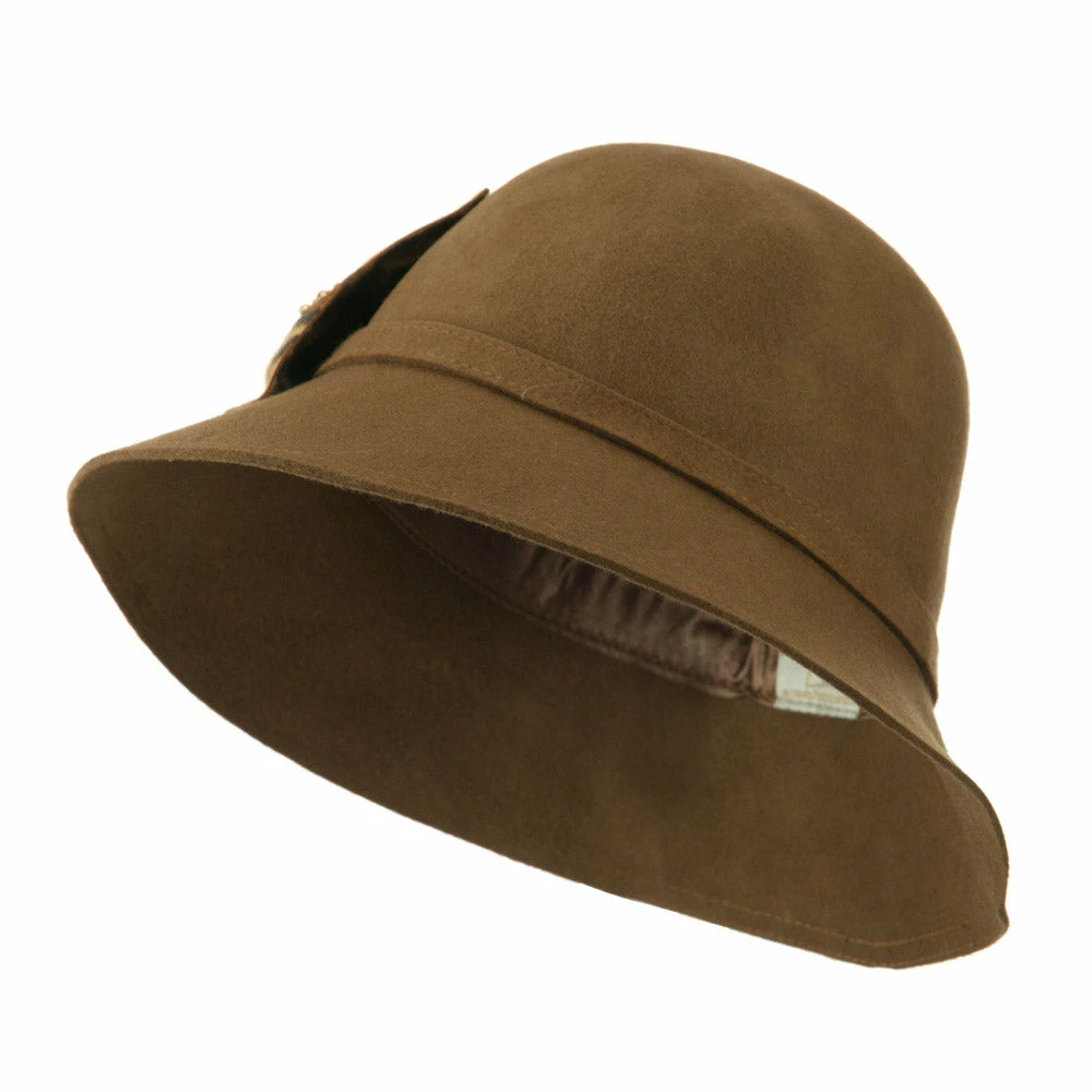 Something Special Wool Felt Hat With Animal Print Bow 16 Something Special Wool Felt Hat With Animal Print Bow - Image 14