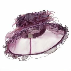 Something Special Animal Print Organza Hat