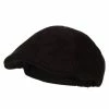 Something Special Faux Suede Unisex Classic Ivy Cap 1 Something Special Faux Suede Unisex Classic Ivy Cap -Adams Shop au001ic black 1