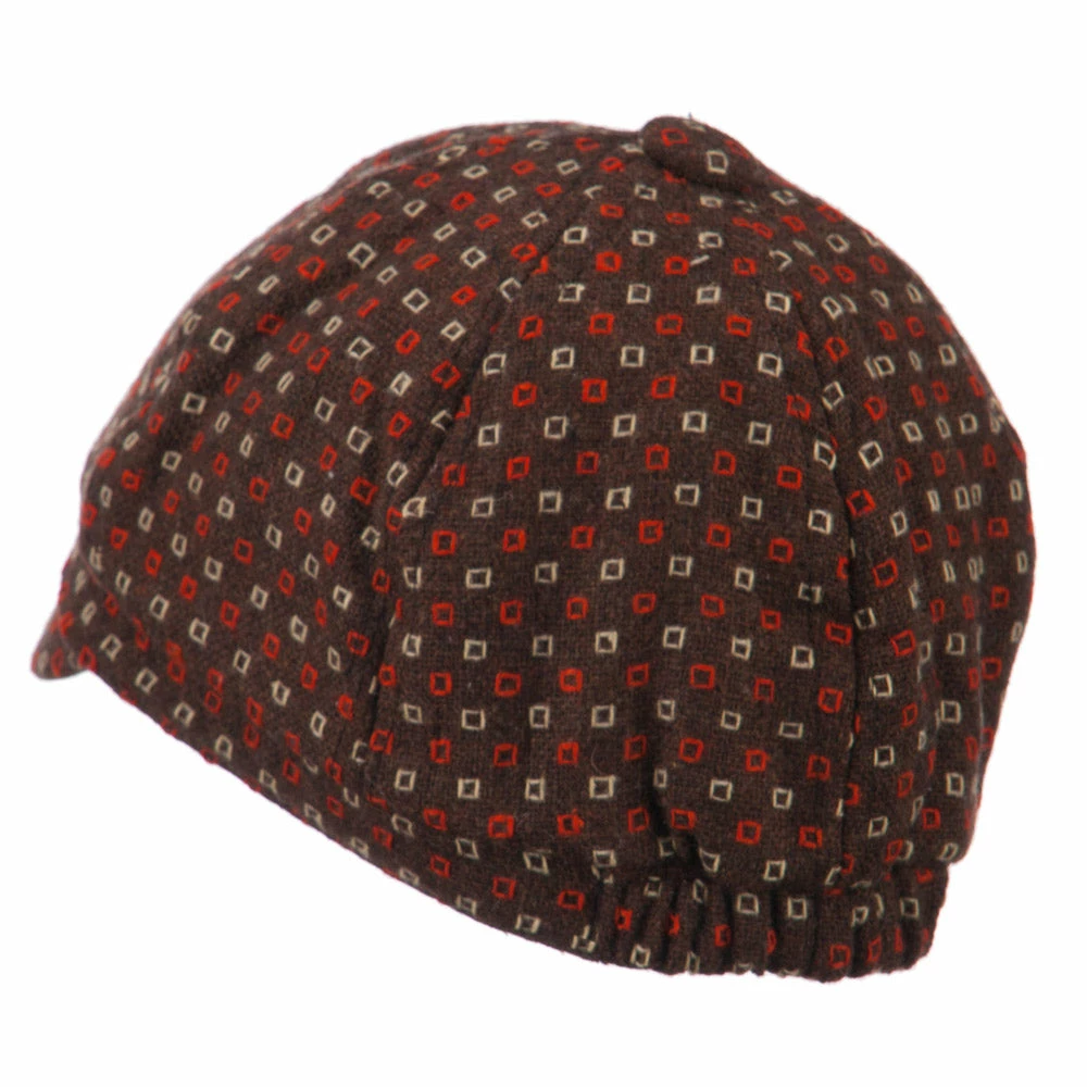 Jeanne Simmons Gaby 2 Button 6 Panel Cabbie Cap 10 Jeanne Simmons Gaby 2 Button 6 Panel Cabbie Cap - Image 8