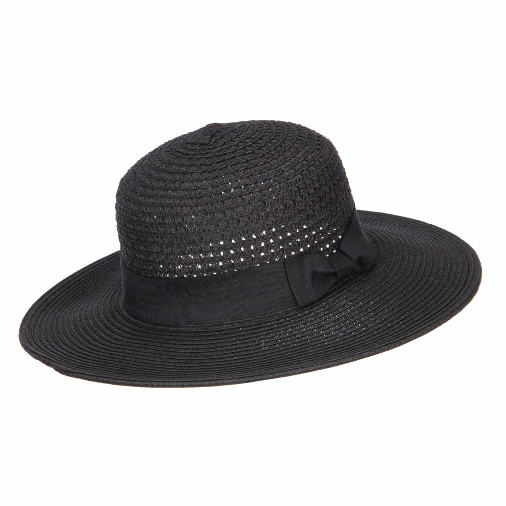 Hatiya Band Boater Panama Hat 20 Hatiya Band Boater Panama Hat - Image 18