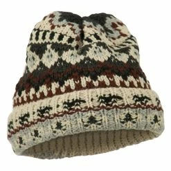 Jeanne Simmons Boy's Designed Acrylic Knit Cap 10 Jeanne Simmons Boy's Designed Acrylic Knit Cap -Adams Shop bd001bf grey 4