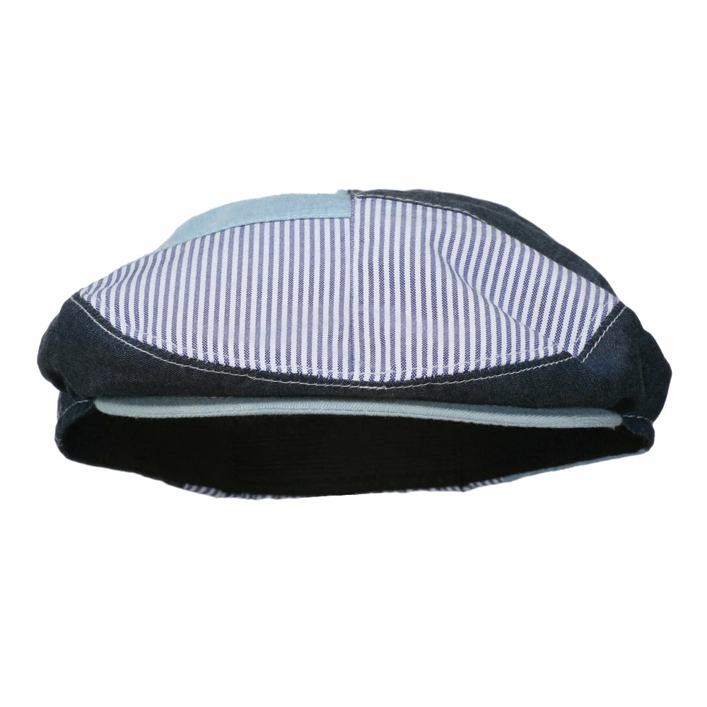 Jeanne Simmons Boy's Denim Patchwork Ivy Cap 7 Jeanne Simmons Boy's Denim Patchwork Ivy Cap - Image 5