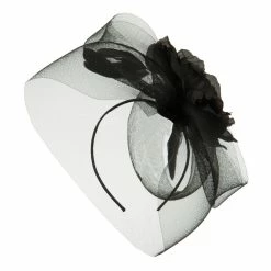 Magid Big Flower Fashionable Headband -Adams Shop bg002hd black 5