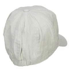 Something Special Women's Buckle Band Newsboy Hat -Adams Shop bk002nb lt grey 3