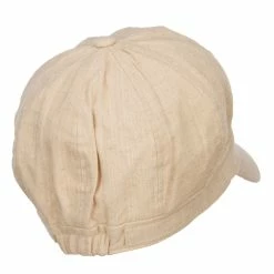 Something Special Women's Buckle Band Newsboy Hat -Adams Shop bk003nb natural 3