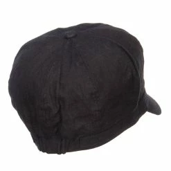 Something Special Women's Buckle Band Newsboy Hat -Adams Shop bk004nb black 3