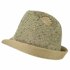 Something Special Beaded Motif Multi Colored Fedora -Adams Shop bm001mf beige 3