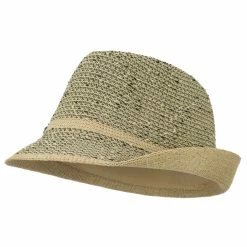 Something Special Beaded Motif Multi Colored Fedora -Adams Shop bm001mf beige 4