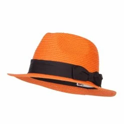 Hatiya Ribbon Band Straw Panama Hat