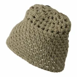 Jeanne Simmons Woman's Bio Polar Fleece Flower Beanie -Adams Shop bp001bs 3